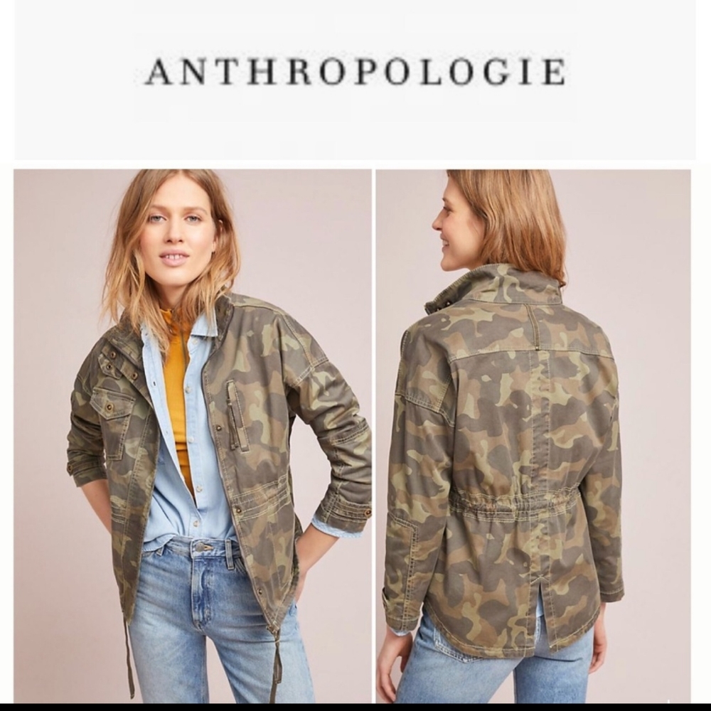 Marrakech Camo Utility Anorak Jacket